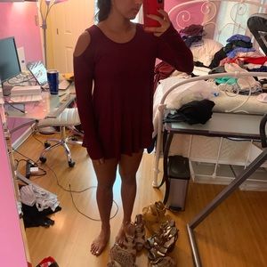 NWOT Julie Billart Cold Shoulder Top